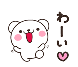 bear heart 2015 sticker #7443940