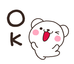 bear heart 2015 sticker #7443944