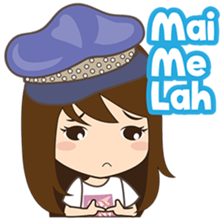 Cing Cing, Fun girl from Medan sticker #7444023