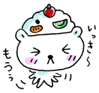 Kagoshima Shirokuma-don sticker #7444153