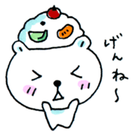 Kagoshima Shirokuma-don sticker #7444166