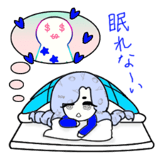 idol otaku-chan 3 -blue- sticker #7444474