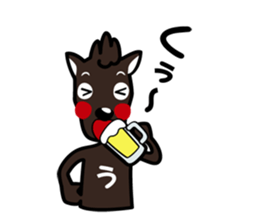 umamon-sticker sticker #7444662