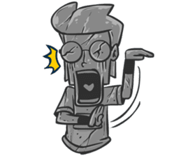 Gamedev Couple sticker #7444896