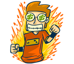 Gamedev Couple sticker #7444904