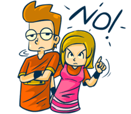 Gamedev Couple sticker #7444915