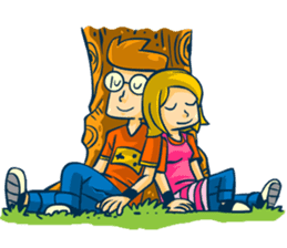 Gamedev Couple sticker #7444925