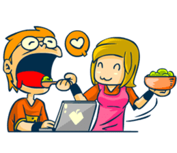 Gamedev Couple sticker #7444928