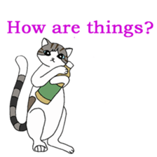 Myaako of the heart cat ver.3 English sticker #7445138