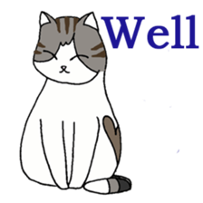 Myaako of the heart cat ver.3 English sticker #7445140