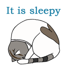 Myaako of the heart cat ver.3 English sticker #7445141