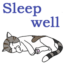 Myaako of the heart cat ver.3 English sticker #7445145