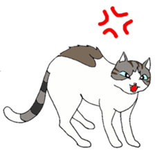 Myaako of the heart cat ver.3 English sticker #7445160