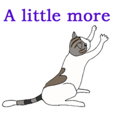 Myaako of the heart cat ver.3 English sticker #7445161