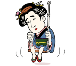 ukiyoe-chan2 sticker #7445650