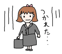 cute ordinary conversation sticker5 sticker #7445696