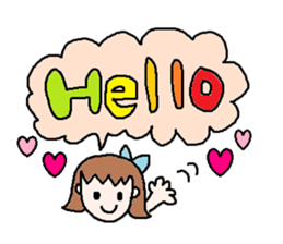 cute ordinary conversation sticker5 sticker #7445730