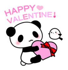 Panda and seasonal events (English) sticker #7446055