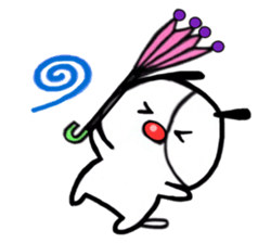 hanadekawanko ponta2 sticker #7446203