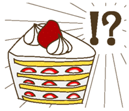 I love short cake sticker #7446409