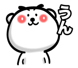 Bear of Eyebrows 5 sticker #7446500