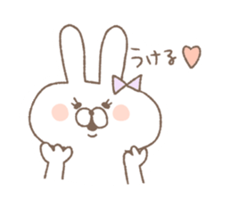 Marshmallow rabbit  part2 sticker #7447334