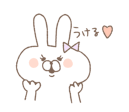 Marshmallow rabbit part2 sticker #7447334