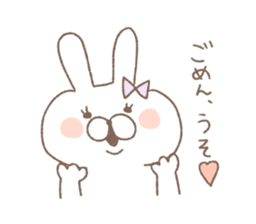 Marshmallow rabbit part2 sticker #7447335