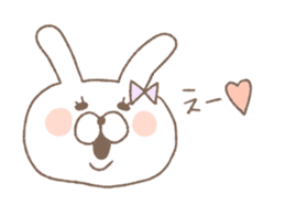Marshmallow rabbit part2 sticker #7447340