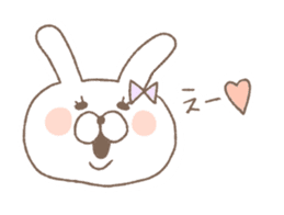 Marshmallow rabbit  part2 sticker #7447340