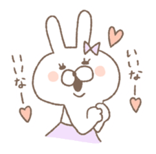 Marshmallow rabbit  part2 sticker #7447347
