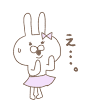 Marshmallow rabbit  part2 sticker #7447348