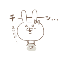 Marshmallow rabbit part2 sticker #7447349
