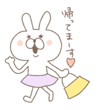 Marshmallow rabbit  part2 sticker #7447354