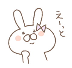 Marshmallow rabbit part2 sticker #7447355