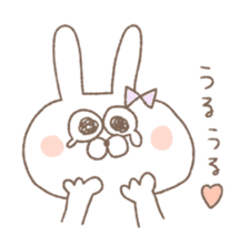 Marshmallow rabbit part2 sticker #7447356