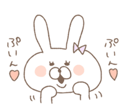 Marshmallow rabbit part2 sticker #7447357