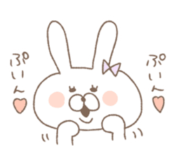 Marshmallow rabbit  part2 sticker #7447357