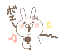 Marshmallow rabbit  part2 sticker #7447358
