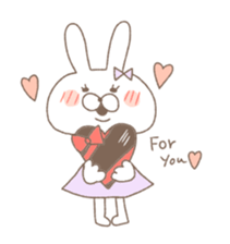 Marshmallow rabbit  part2 sticker #7447364