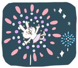 Marshmallow rabbit  part2 sticker #7447365