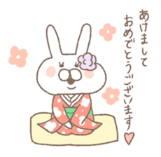 Marshmallow rabbit  part2 sticker #7447371