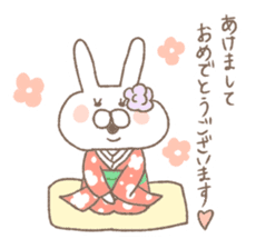 Marshmallow rabbit part2 sticker #7447371