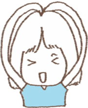 wacky girl v.2 sticker #7447613