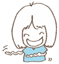 wacky girl v.2 sticker #7447615