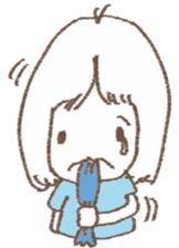 wacky girl v.2 sticker #7447617