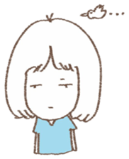 wacky girl v.2 sticker #7447618