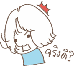 wacky girl v.2 sticker #7447627