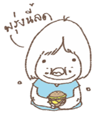 wacky girl v.2 sticker #7447630