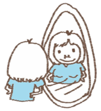 wacky girl v.2 sticker #7447648